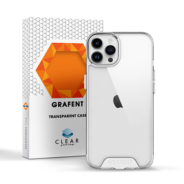 Grafent Clear Serisi iPhone 14 Pro Şeffaf Kılıf