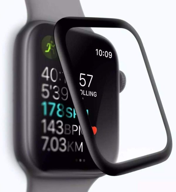 Grafent Apple Watch 44mm Şeffaf Temperli Cam Ekran Koruyucu