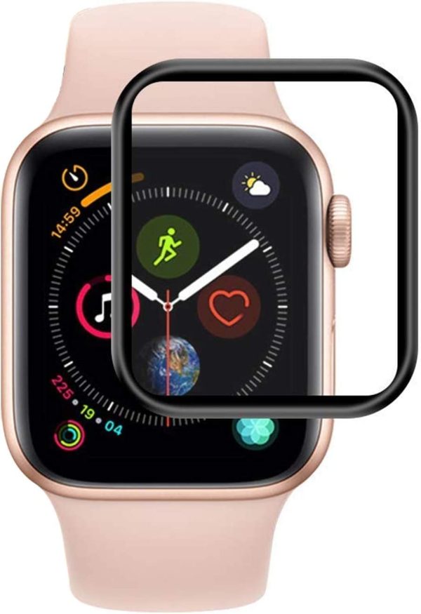Grafent Apple Watch 44mm Şeffaf Temperli Cam Ekran Koruyucu - Görsel 3
