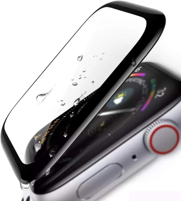 Grafent Apple Watch 44mm Şeffaf Temperli Cam Ekran Koruyucu - Görsel 2
